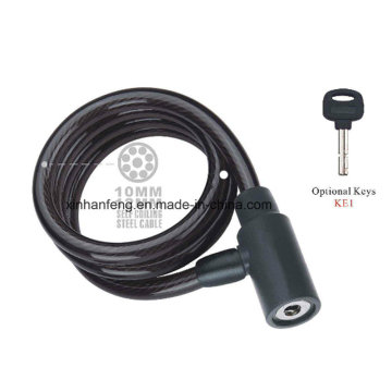 High Quality Dust Proof Bike Lock with Polybag Packing (HLK-023)